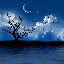 Nature Night Landscape Ipad Wallpaper Night Landscape Gothic Landscape Nature Wallpaper