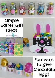 Tasty easter treats with a surprise inside: Simple Easter Gift Ideas Learning 4 Kids
