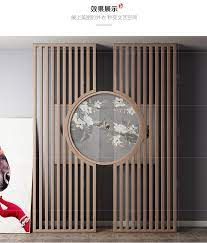 新中式屏风隔断客厅顶天立地镂空栅栏现代简约落地实木格栅座屏 tmall com天猫 interior deco chinese design interior