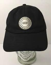 Uaw Baseball Hat Black With Metal Emblem Local 245 Union Made In The Usa Unionwear Baseballcap Baseball Hats Union Made Fast Bikes