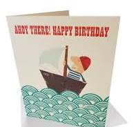 The Art File Ink Press Range - Ahoy There! Happy Birthday Card - IP91 | eBay