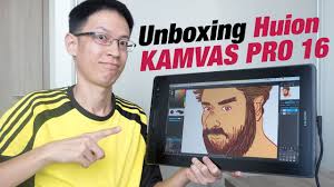 You should be careful not to confuse this tablet with the new huion kamvas 16 which is a tablet with a similar name but fairly different features. Unboxing Huion Kamvas Pro 16 Pen Display Youtube