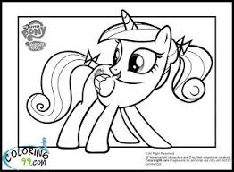 Parents may receive compensation when you click through and purchase from links contained on this website. Princess Cadence Coloring Pages My Little Pony Coloring Horse Coloring Pages Princess Coloring Pages