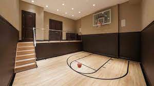 People love the ability to play a fun game with family and friends, right at home. 15 Ideas For Indoor Home Basketball Courts Home Design Lover