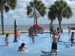 At least it was until it shut for renovations. Lakeshore Park Splash Pad St Cloud Fun Maps
