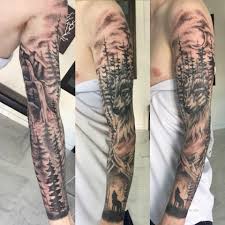Of course, the size and the use of the color can also lower or increase the total tattoo price, so make sure to bear that in mind. Becky Matheson Wolf Sleeve Done In 2 Sessions Facebook