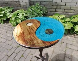 Mesa Epoxi Redonda Mesa De Resina De Epoxi Resina Epoxi Etsy Coffee Table Wood Resin Table Epoxy Resin Table