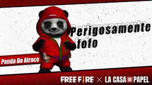 Kratos skin para minecraft, es una skin que te permite convertirte en el rey de la guerra kratos, del juego god of war. Free Fire Recebe Panda Do Atraco De La Casa De Papel Veja Como Pegar Free Fire Ge