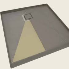 Pack that deck mud in as hard as you can. Universal Tile Over Shower Tray Rear Waste Grace Bathroom