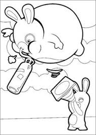 Rabbids Invasion Coloring Pages 13 Coloring Pages Coloring Books Online Coloring Pages