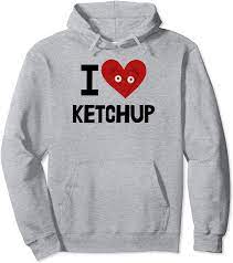 Amazon.com: I Love Ketchup The Word Fuck Women Red Tomato Sauce Love  Pullover Hoodie : Clothing, Shoes & Jewelry