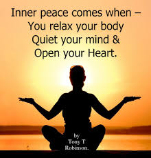Daily Inspiration With Tony T Robinson Inner Peace Yoga Quotes Spiritual Quotes