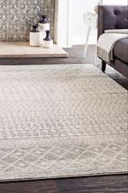 Shop wayfair for all the best blue & gray & silver area rugs. Elaziz Cr610 Light Gray Area Rug 64h32 Lamps Plus Light Grey Area Rug Bedroom Decor Design Area Rugs