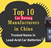 Los 10 principales fabricantes de baterías de coche en China