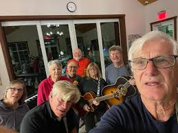 Good turnout tonight at our Babcock Jams session with Steve, Karen, Peter,  Patty, George, Lisa and newcomer Gary