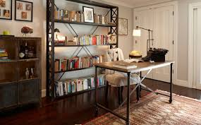 How to capture industrial trend. How To Select And Decorate With An Industrial Bookcase