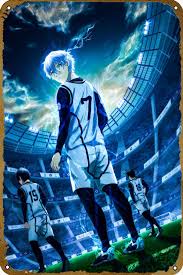 Anime Blue Lock Retro 12 x 8 Inch Metal Tin Sign for Wall Decor - Vintage  Poster Artwork, Gifts for Home or  Office,Street,Gate,Bars,Club,Restaurants,Cafes : Amazon.co.uk: Home &  Kitchen