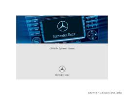 Mercedes Benz E Class 2005 W211 Comand Manual 186 Pages