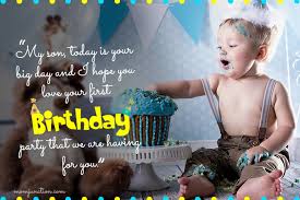 Although you are a little boy, but i can't cradle you anymore. 106 Wonderful 1st Birthday Wishes And Messages For Babies