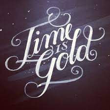 Time Is Gold Typography Calligraphy Lettering Lettering Hipster Poster Poster Fonts