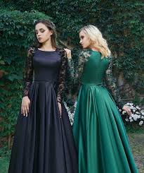 Black Wedding Dress Long Sleeve Dress Prom Dress Long Evening Gown Gothic Dress Ball Prom Dresses Long With Sleeves Satin Dress Long Prom Dresses With Sleeves