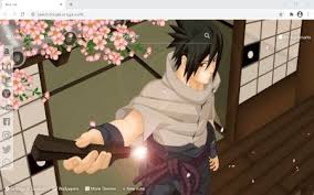 In background settings, you will see a preview image. Sasuke Uchiha Wallpaper Hd Background Chrome Theme New Tab