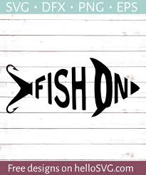 Download Fish On 2 Svg Free Svg Files Hellosvg Com