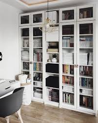 Personaliza Tu Estanteria Billy De Ikea Decoracion Biblioteca En Casa Salas De Estudio En Casa Oficina En Casa