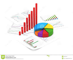Financial Charts Stock Illustration Illustration Of