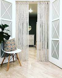 large macrame door curtains of 2 or 1 panels macrame window curtain large macrame wedding alter macrame wall hanging tur vorhang vorhange makramee vorhang