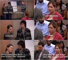 Bippity Boppity Give Me The Zoppity Meaning The Time Pam Savagely Murdered A Young Girl Right In The Conference Room Dundermifflin