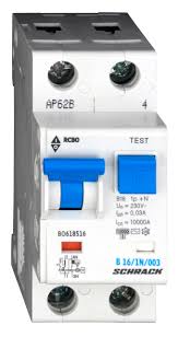 Combined MCB/RCD (RCBO) B16/1+N/30mA/Type AC - Online Shop - Schrack  Technik International