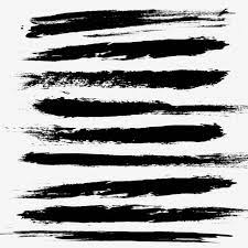 Brush Strokes Ink Style Long Strips Can Be Commercial Decoration Brush Png And Psd Brush Background Brush Stroke Tattoo Ink Brush