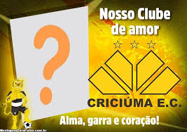 Estádio heriberto hülse, criciúma, brazil: Moldura Criciuma Esporte Clube Colagem De Foto