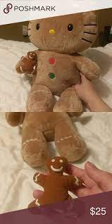 Large Stuffed Hello Kitty Gingerbread Hello Kitty Gingerbread Scent Kitty