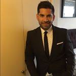 El periodista de chilevisión, karim butte, se vio involucrado en un accidente de tránsito en las condes y negó manejar en estado de ebriedad. Karim Butte Keepface