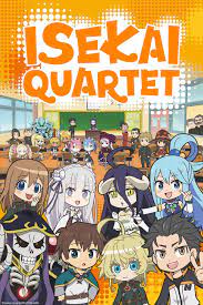 Isekai Quartet Watch On Crunchyroll Anime Dubbed Anime Anime Crossover