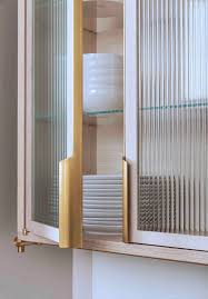 Anne I Love Reeded Glass In A Kitchen Gives Movement And Light I Adore These Handles Too But Mayb Glass Kitchen Cabinets Glass Cabinet Doors Glass Kitchen