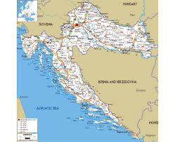 Croacia desde mapcarta, el mapa abierto. Maps Of Croatia Collection Of Maps Of Croatia Europe Mapsland Maps Of The World