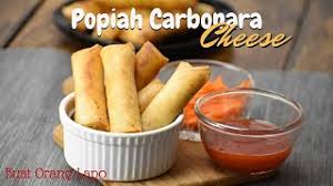 Masukkan kiub ayam dan juga sayuran kacang panjang dan lobak. Resepi Popiah Carbonara Cheese Cheezy Carbonara Spring Roll Youtube