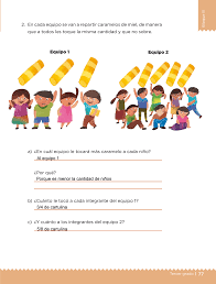 Les comparto el solucionario de desafíos matemáticos para tercer grado de primaria. A Quien Le Toco Mas Bloque Iii Leccion 34 Apoyo Primaria