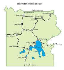 Yellowstone national park, mammoth, wyoming. Yellowstone National Park Camping
