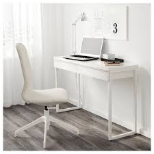 Besta Burs Desk High Gloss White 47 1 4x15 3 4 Ikea Ikea White Desk Home Office Furniture Ikea Desk