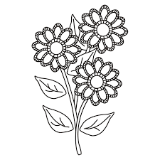 Flores Hermosas Para Pintar E Imprimir Paginas Para Colorear De Flores Dibujos De Flores Flores Para Dibujar