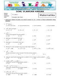Check spelling or type a new query. Soal Matematika Kelas 5 Sd Bab 2 Pangkat Dan Akar Bilangan Bulat Dan Kunci Jawaban Www Bimbelbrilian Com