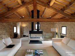 Legno E Pietra A Vista Nella Casa Restaurata Cose Di Casa House Interni Idee Di Interior Design