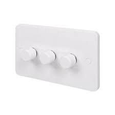 Feit slide dimmer switch ideal for led lighting dimmer switches. Schneider Electric Lisse 3 Gang 2 Way Dimmer Switch White Switches Screwfix Com