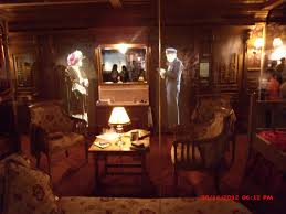 Replica Of Room From The Titanic Titanic Museum Belfast Northern Ireland 2012 Titanic Belfast Titanic Museum