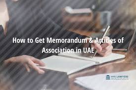 It lays down the rules and regulations for the. How To Get Memorandum And Articles Of Association For New Uae Businesses Articles Of Association Memorandum How To Get