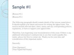 The tone of the letter should be humble and requesting. Ppt Letter Of Appeal Powerpoint Presentation Free Download Id 1639201